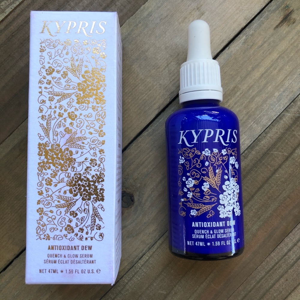 Kypris antioxidant dew quench and glow serum